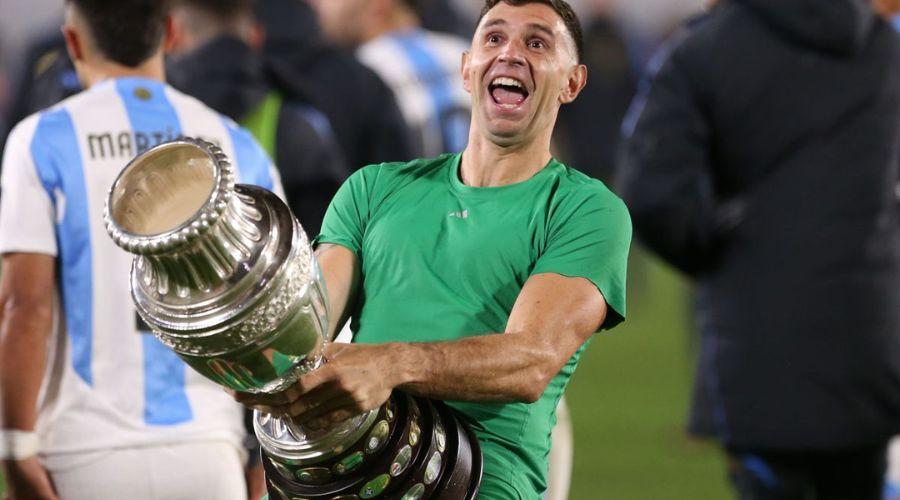 Argentina goalkeeper Emiliano Martinez banned by FIFA for 'aggressive conduct'