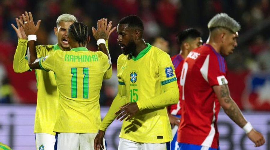 Brazil Secures Away Win Over Chile in World Cup Qualifying, While Argentina Draws