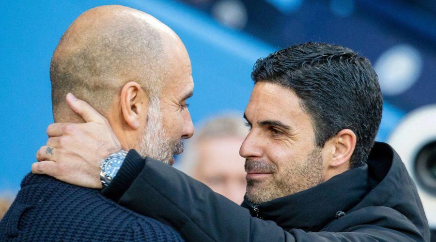 Guardiola and Arteta's Views on Title Race Revealed Amid Liverpool's Edge