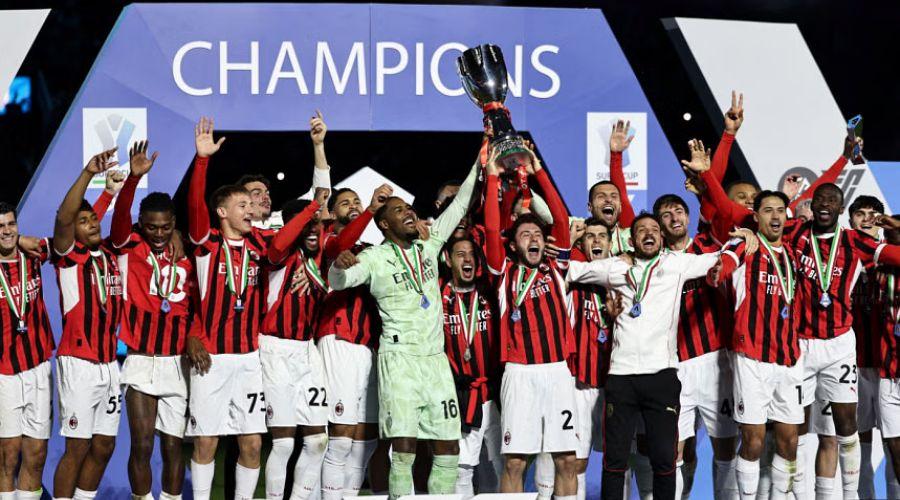 Late Abraham Winner Gives Milan Italian SuperCup Win Over Inter